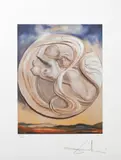 Eva spațială by Salvador Dalí, cromolitografie, sold May 2024