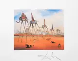 Elefanți by Salvador Dalí, cromolitografie, sold May 2024