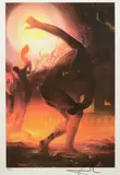 Atlet cosmic by Salvador Dalí, cromolitografie, sold May 2024