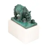 Rinocerul by Salvador Dalí, bronz, sold May 2024