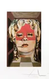 Mae West by Salvador Dalí, cromolitografie, sold May 2024