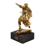 Alma del Quijote by Salvador Dalí, bronz aurit, sold May 2024