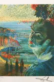 Autoportret by Salvador Dalí, cromolitografie, sold May 2024