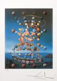 Viteza maximă a Madonei lui Rafael by Salvador Dalí, cromolitografie, sold May 2024