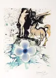 Omagiu lui Cranach by Salvador Dalí, cromolitografie, sold May 2024