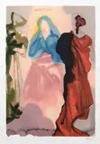 Rugăciunea Sfântului Bernard (Paradisul: Canto 33) by Salvador Dalí, cromolitografie, sold May 2024