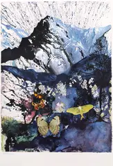 Salvador Dalí, Alpi, cromolitografie