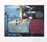 Natură moartă vie by Salvador Dalí, cromolitografie, sold May 2024