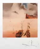 Perspective by Salvador Dalí, cromolitografie, sold May 2024