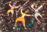 Jochei by Magdalena Rădulescu, 1976, ulei pe pânză, sold Apr 2024