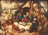 Gheorghe Vrăneanțu, Zi de sărbătoare, 1975, ulei pe pânză