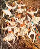 Magdalena Rădulescu, Dansul călușarilor