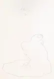 Henry Mavrodin, Nud în contemplare, litografie