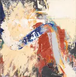 Corneliu Vasilescu, Compoziție abstractă, 1999, ulei pe pânză