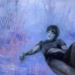 Open Field by Sabina Dragomir, 2023, acrilic pe pânză, offered Apr 2024