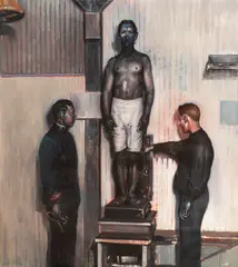 Remus Grecu, Untitled, ulei pe pânză