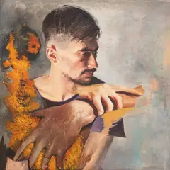 Ștefan Botiș, Pavel, 2018-2020, ulei pe pânză
