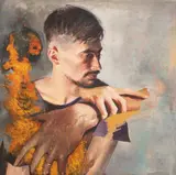 Ștefan Botiș, Pavel, 2018-2020, ulei pe pânză