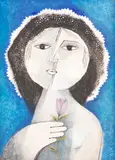 Samy Briss, Petite fleur, ulei pe placaj