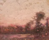 Kimon Loghi, Amurg, ulei pe carton
