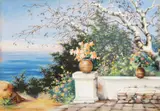Mişu Teişanu, Primăvară, pastel pe carton