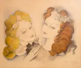 Yves Gueden, Eleganță, cromolitografie