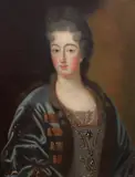 Prințesa Marie Anne de Bourbon by sec. Xix Școală Franceză, ulei pe pânză, sold Apr 2024