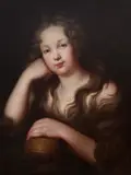 Manieră Guido Reni, Micuța Maria Magdalena, ulei pe pânză