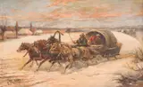 Konstantin Stoilov, Sleigh ride in Siberia