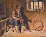 Nikola Valchev, Rest, 1937, oil on canvas