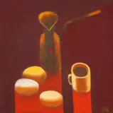 Toma Trifonovski, Still life with cezve