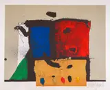 Stoyan Tsanev, Off season, 1990, lithography