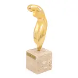 Echilibru by Marcel Guguianu, bronz, sold Mar 2024