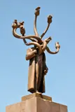 Costin Ioniță, Hidra (Proiect 1990), 2012, polistiren, oțel, fibră de sticlă, rășină