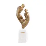 Spre lumină by Marcel Guguianu, bronz, sold Mar 2024