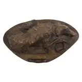 Ion Dimitriu-Bârlad, Cel mai bun prieten (Suport pentru encrieră), 1919, bronz