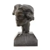 Alexandru Călinescu, Fată cu părul în vânt, bronz