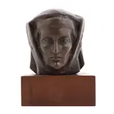 Gheorghe Anghel, Portret de stareță, 1958, bronz