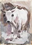 Nicolae Grigorescu, Ghiocel, 1895-1907, ulei pe pânză aplicată pe tablă de cupru