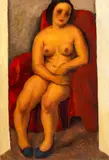 Nicolae Tonitza, Nud în fotoliu roșu