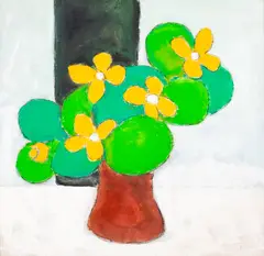 Pansele by Ion Pacea, ulei pe pânză, sold Mar 2024