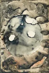 Traces by Slavko Kopač, 1960., watercolor and diluted ink on paper, sold Mar 2024