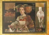 Mersad Berber, Girl with Horse, 2003., serigraphy on paper