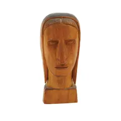 Petar Smajić, Woman's Head, 1967., wood