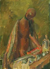 Jerolim Miše, Experiences of the Doll, 1959., oil on canvas