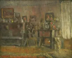 Split Interior by Emanuel Vidović, 1937.-1940., oil on canvas, offered Mar 2024