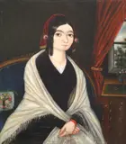 Doamnă în interior by a doua jumătate a sec. al XIX-lea Școală Habsburgică, ulei pe pânză, offered Feb 2024