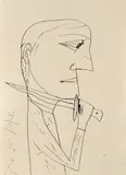 Florin Mitroi, 23.XI.1996, 1996, tuș pe hârtie