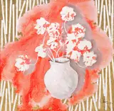 Vas cu flori by Constantin Piliuță, 1997, ulei pe pfl, offered Feb 2024