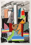 Marcel Janco, Architecture, colaj și litografie